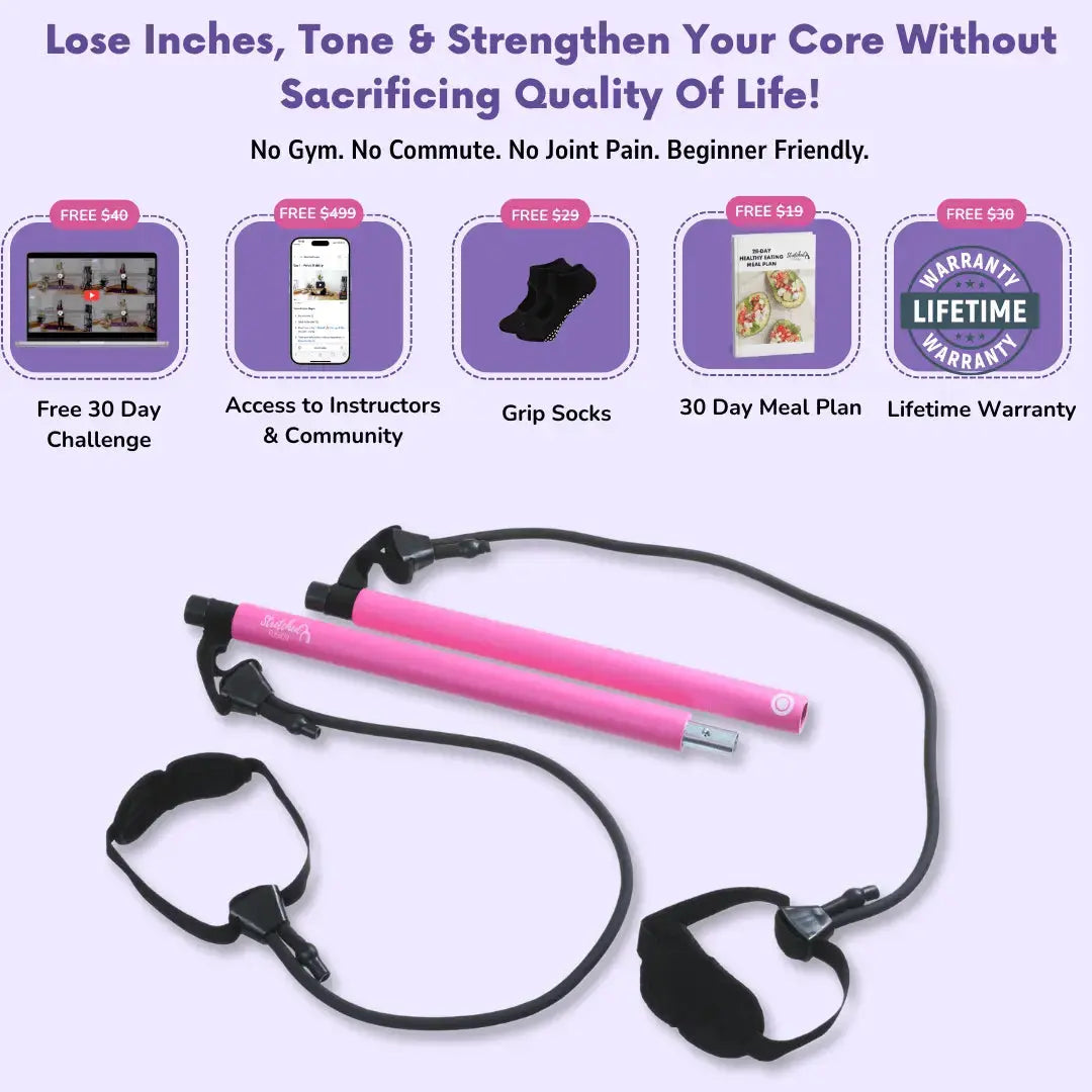 Stretched Fusion Pilates Bar