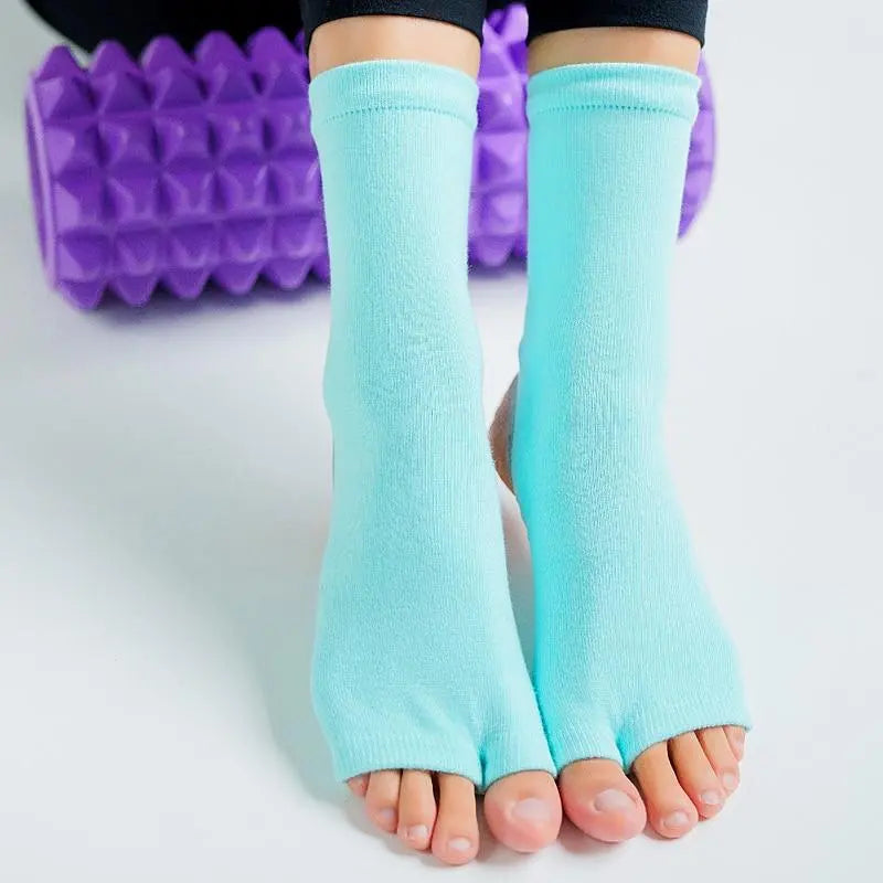 Long Anti-Slip Pilates Socks